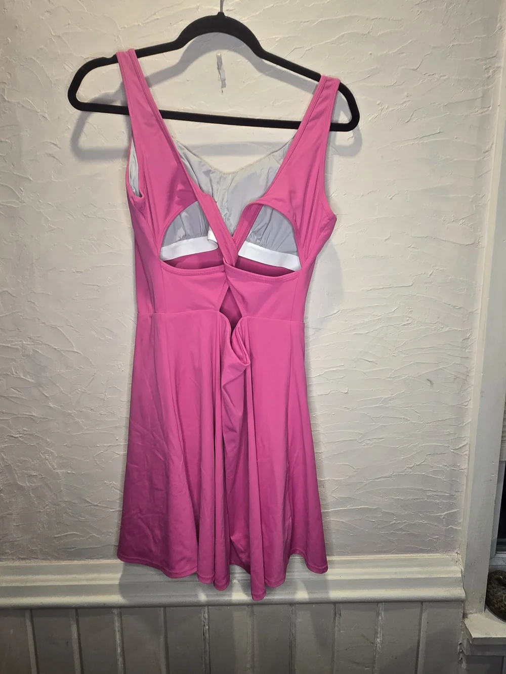 HALARA Hot Pink Sleeveless Mini Tennis Dress - Picture 4 of 7